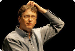 Bill Gates (1955. - ) amerikai üzletember, szoftverfejlesztő, filantróp, feltaláló.
