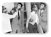 Stevie Wonder 16 évesen a 21 éves Muhammad Alival.