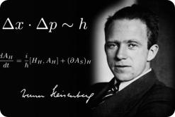  Werner Heisenberg (1901 - 1976) Nobel-díjas német fizikus, a kvantummechanika egyik megalapítója. Határozatlansági reláció elve forradalmi fordulatot hozott a kvantummechanika fejlődésében, hatása Einstein relativitáselméletével  vetekszik.