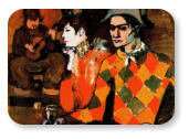 Legdrágább festmények - Picasso: Au Lapin Agile (a Lapin Agile /Fürge Nyúl/ egy kabaré a Montmartre szívében, még ma is működik).