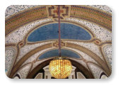 Mozaik mennyezet Tiffany & Company - Chicago, Illionis