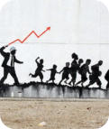 Banksy graffiti.